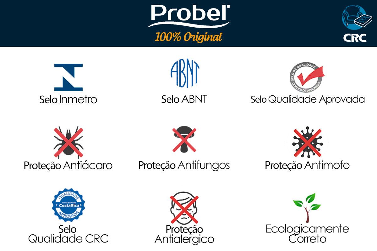 Capa Uniao Junção Colchão Hotelaria Plush Probel
