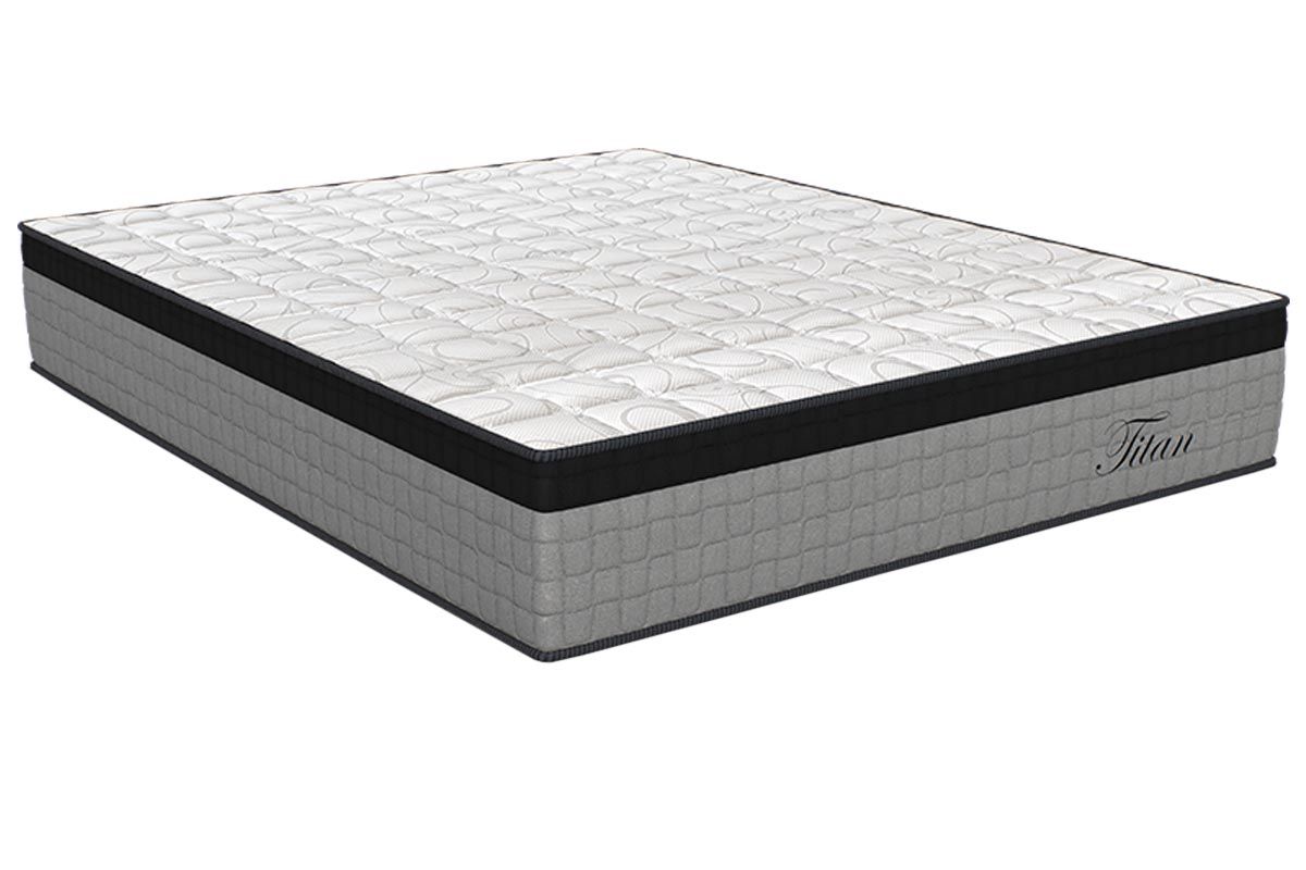 Colchão Molas Ensacadas Orthoflex TitanKing - 193x203x30 Colchão Molas Ensacadas Orthoflex TitanKing - 193x203x30
