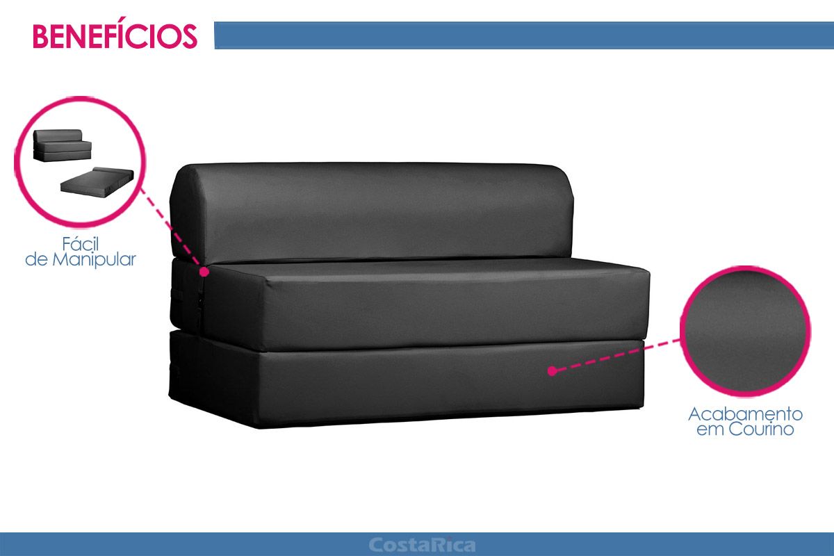 Sofá Cama Casal New Extra Paropas Sofá Cama Casal New Extra Paropas