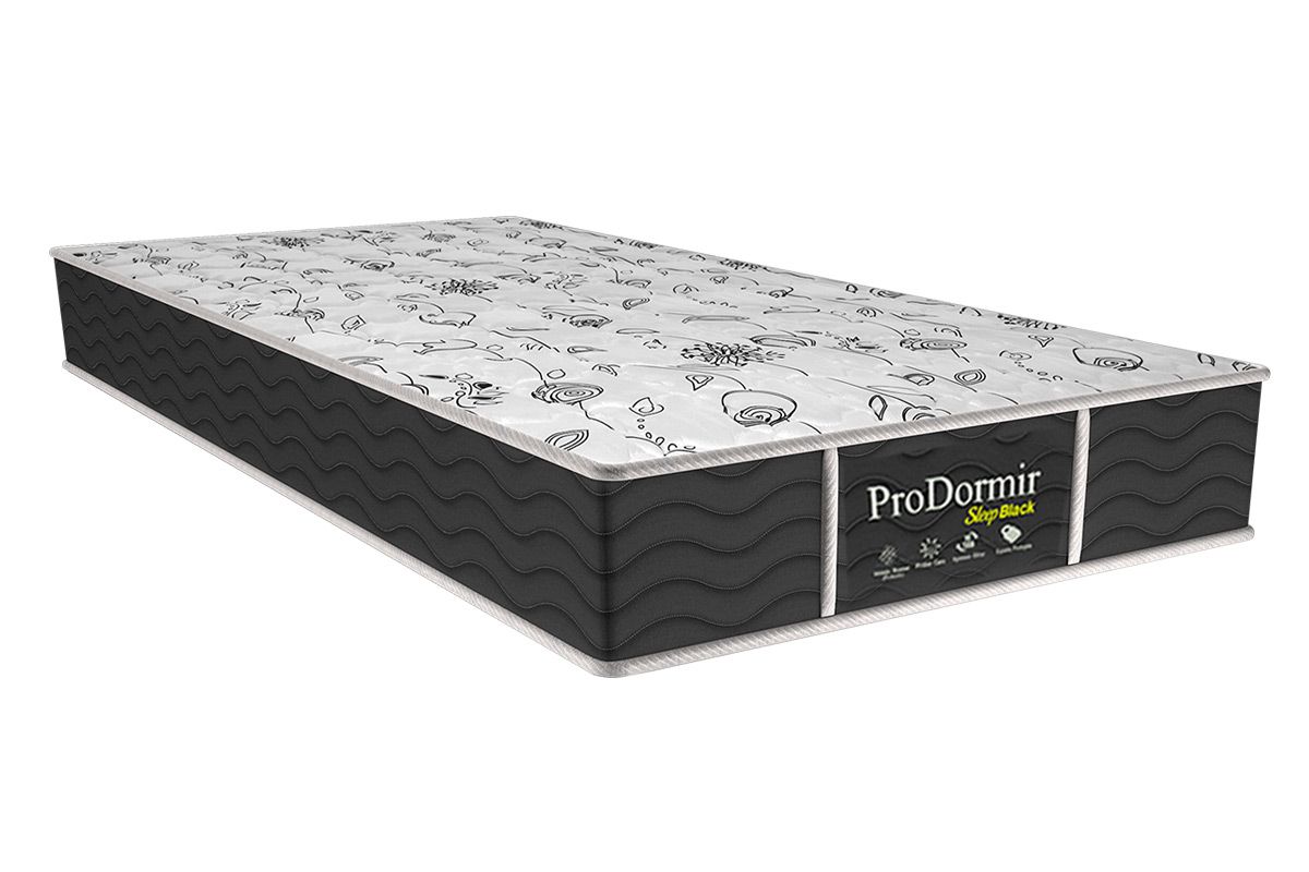 Colchão Molas Prolastic Probel Sleep BlackSolteiro - 88x188x22 Colchão Molas Prolastic Probel Sleep BlackSolteiro - 88x188x22