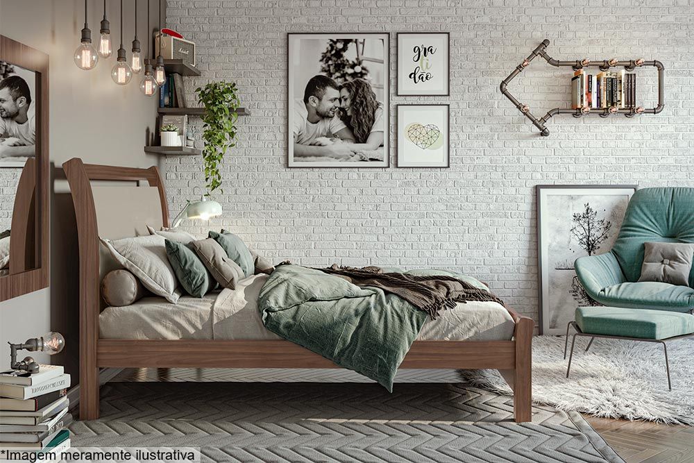 Cama de Casal Reali Lopas Cama de Casal Reali Lopas