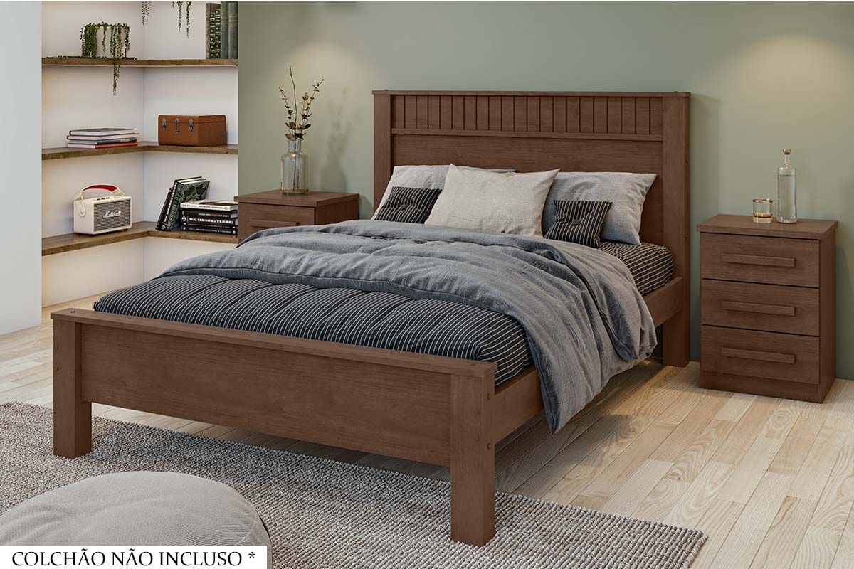 Cama de Casal Athenas - Lopas