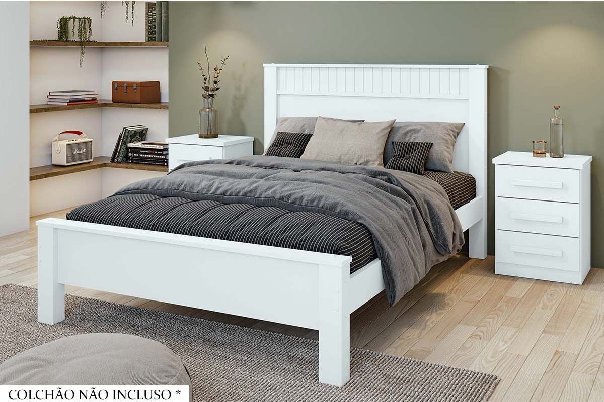 Cama de Casal Athenas - Lopas