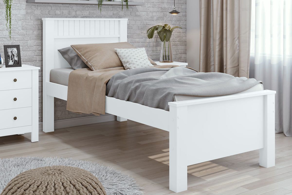 Cama Solteiro Athenas LopasBranco Cama Solteiro Athenas LopasBranco