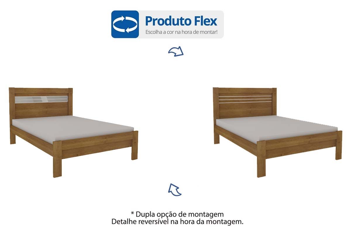 Cama de Casal Safira Tcil Cama de Casal Safira Tcil