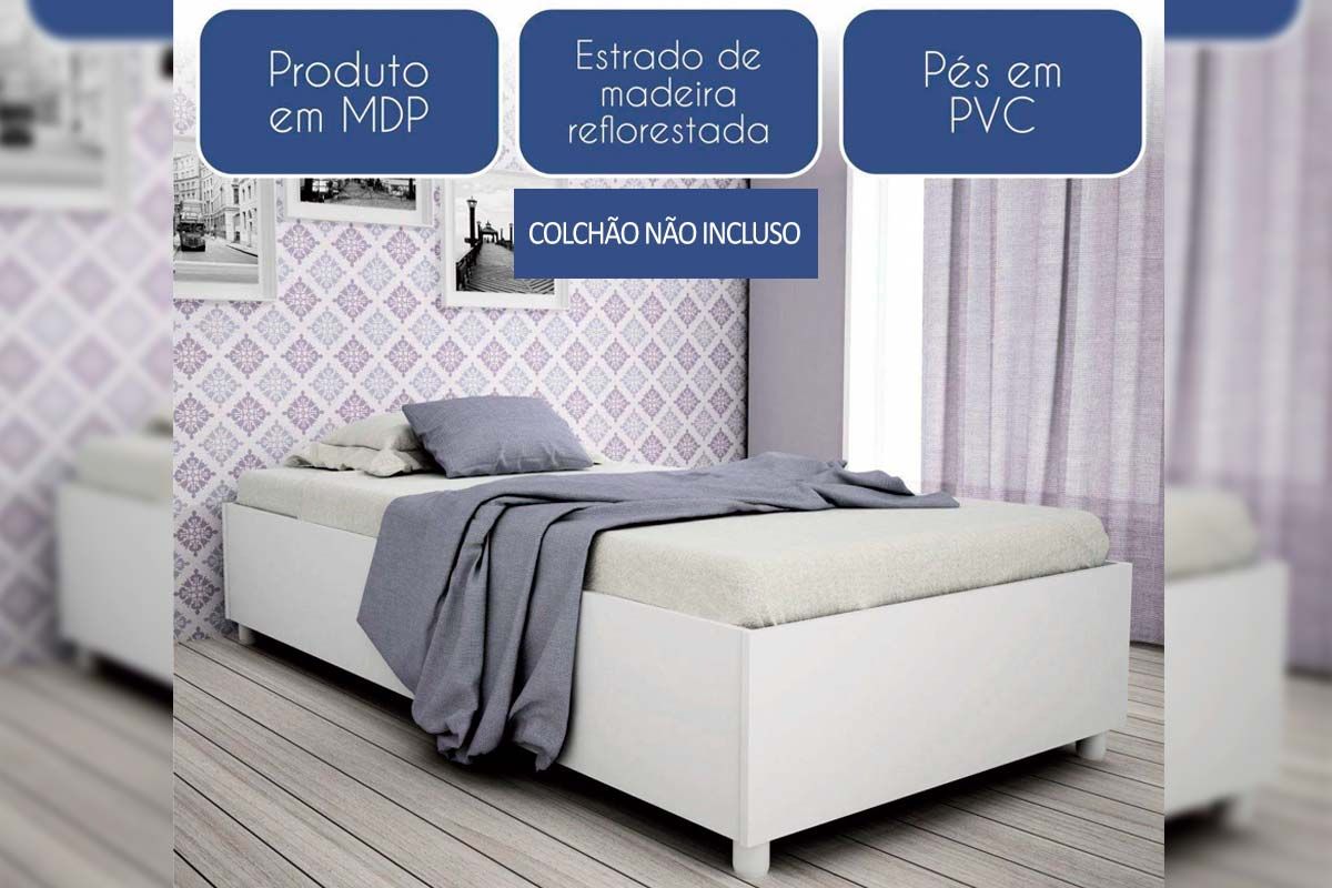 Cama Solteiro Mônaco Tcil Cama Solteiro Mônaco Tcil
