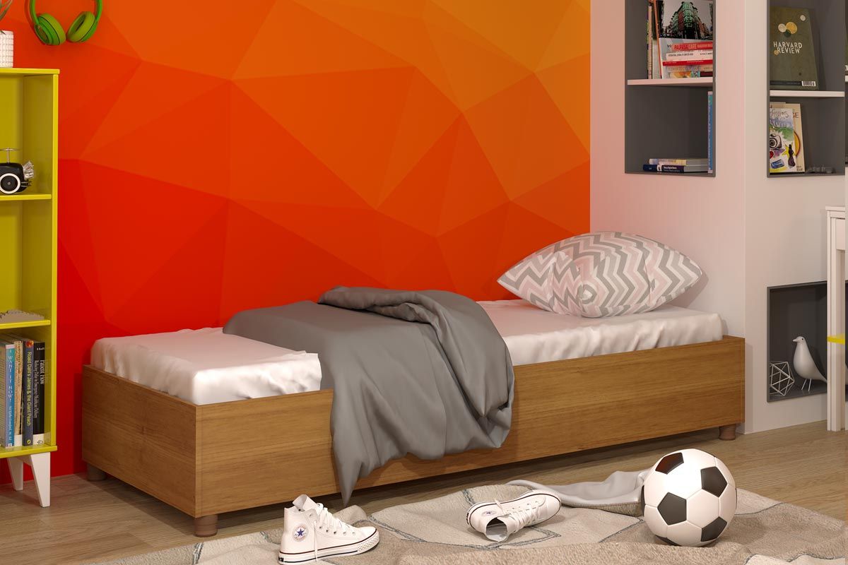Cama Solteiro Mônaco Tcil