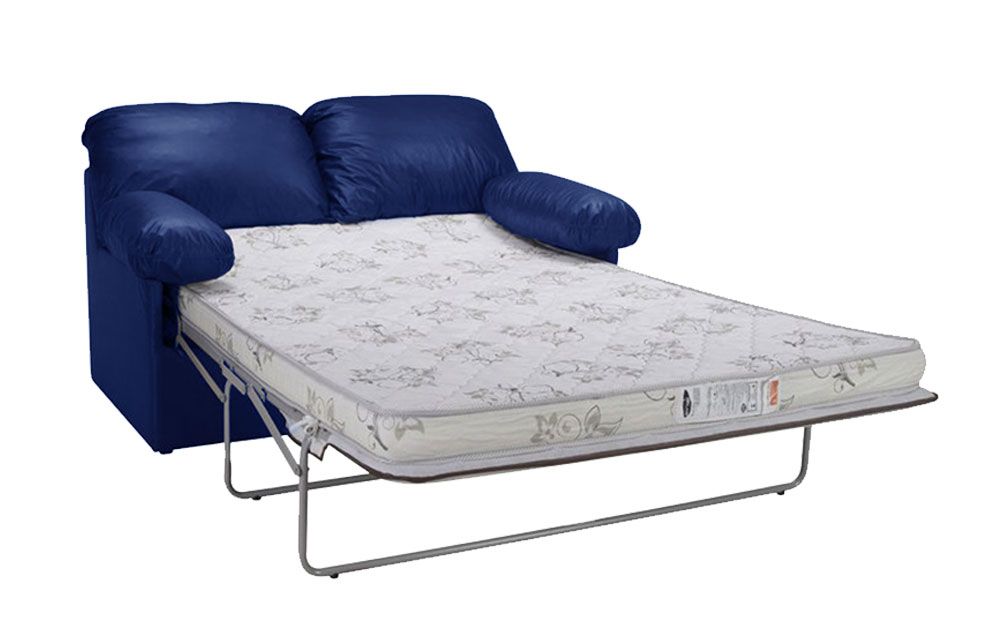 Sofá Cama Casal MH1456 HervalCorano Azul Marinho Sofá Cama Casal MH1456 HervalCorano Azul Marinho