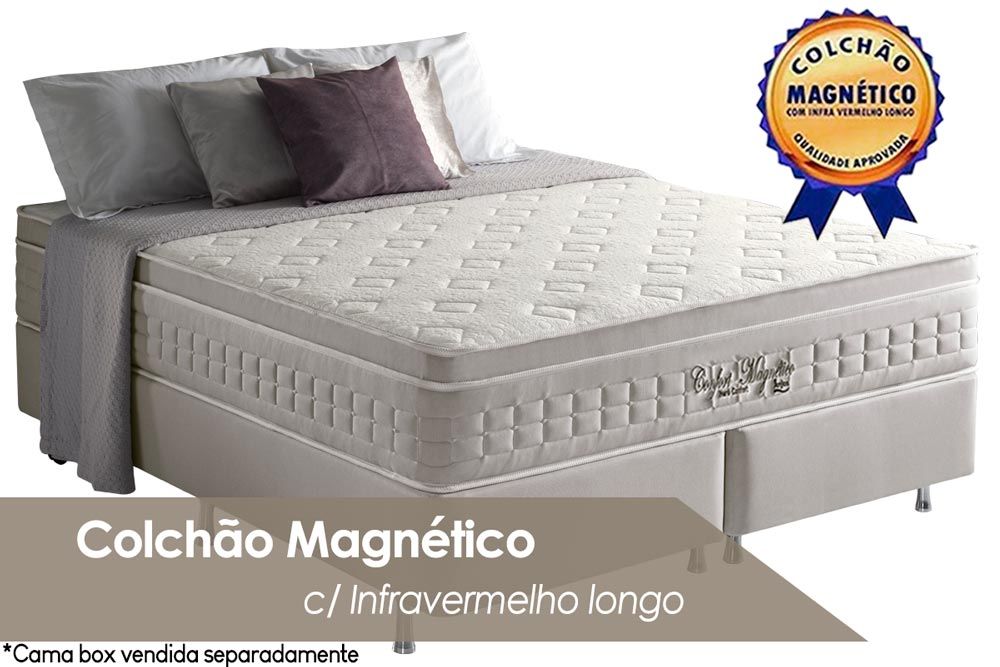 Colchão Magnético Anjos Confort Pillow InKing - 193x203x32