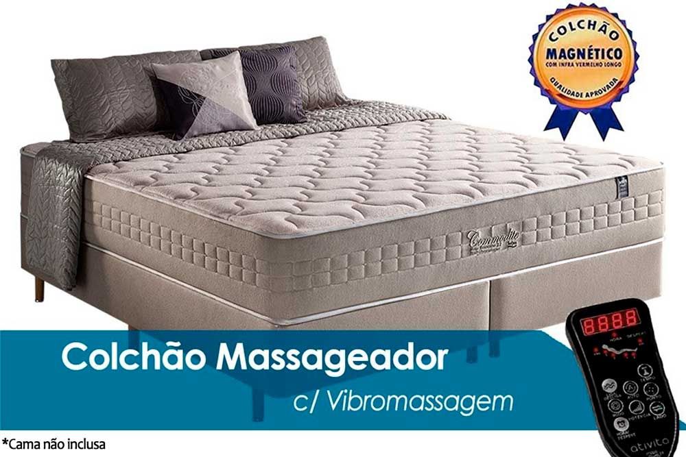Colchão Magnético c/Massagem Anjos Commodite Colchão Magnético c/Massagem Anjos Commodite