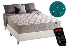 Cama Box Filhão +Colchão c/Massagem Commodite Anjos