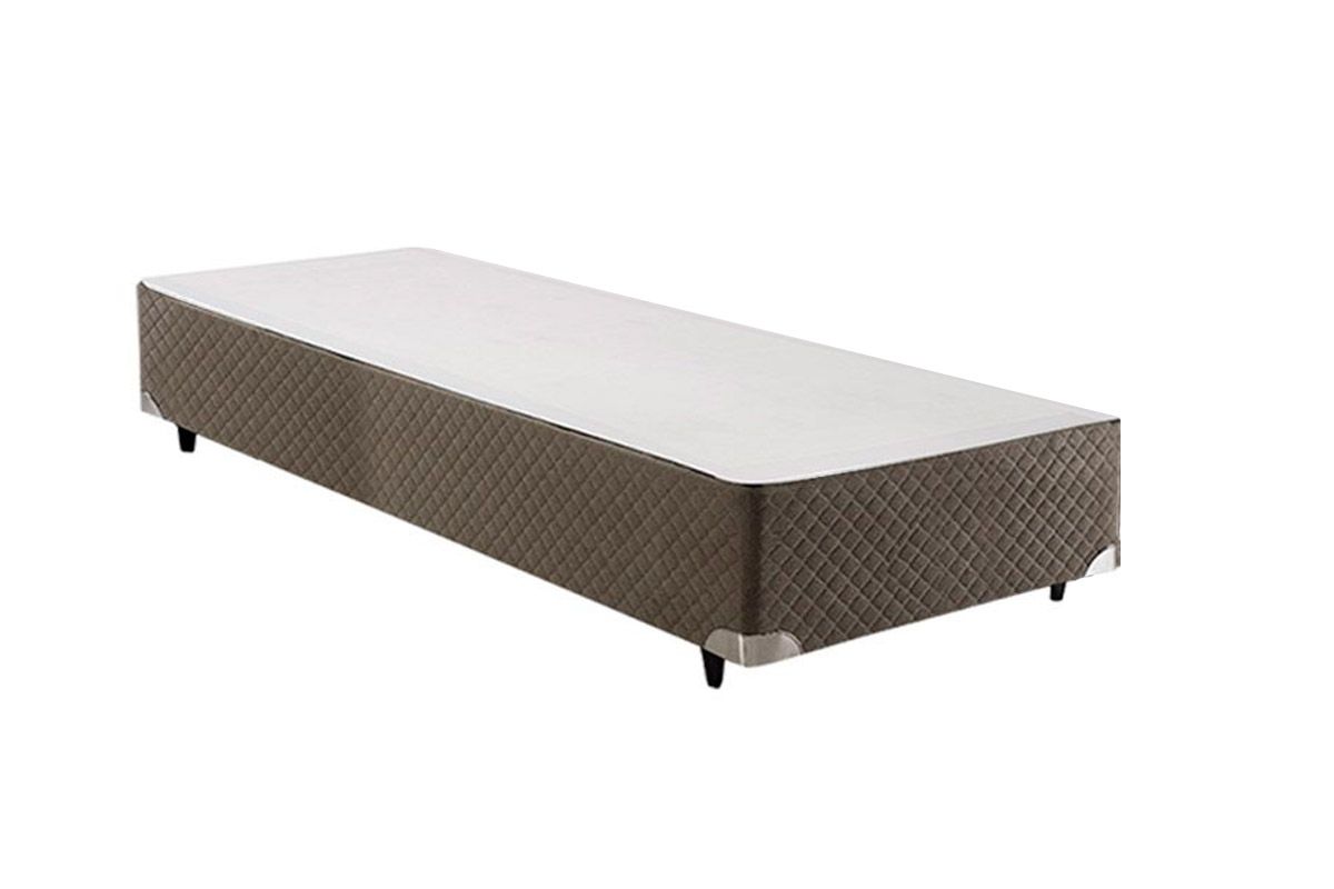 Cama Box Herval Suede Velvet Gray
