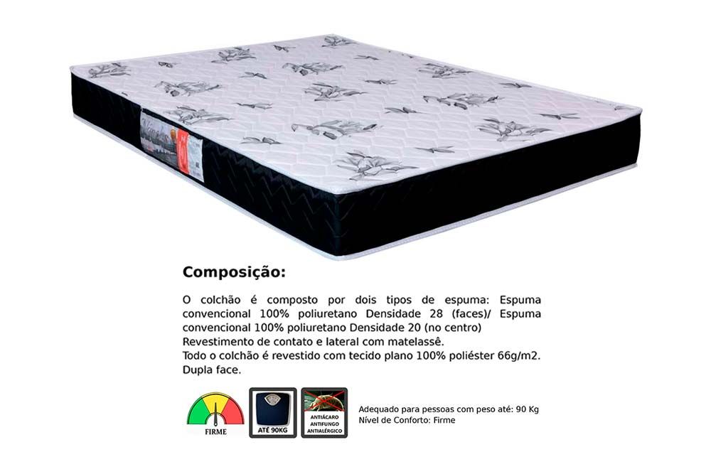 Colchão D28 Orthoflex Nápoles