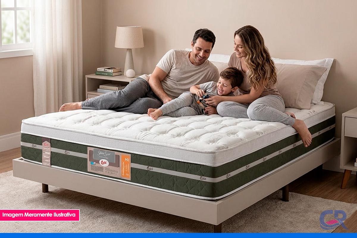 Colchão Molas Tecnopedic Castor S Star Air Colchão Molas Tecnopedic Castor S Star Air