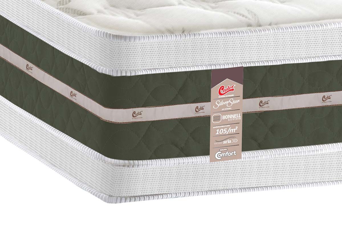 Colchão Molas Tecnopedic Castor S Star Air