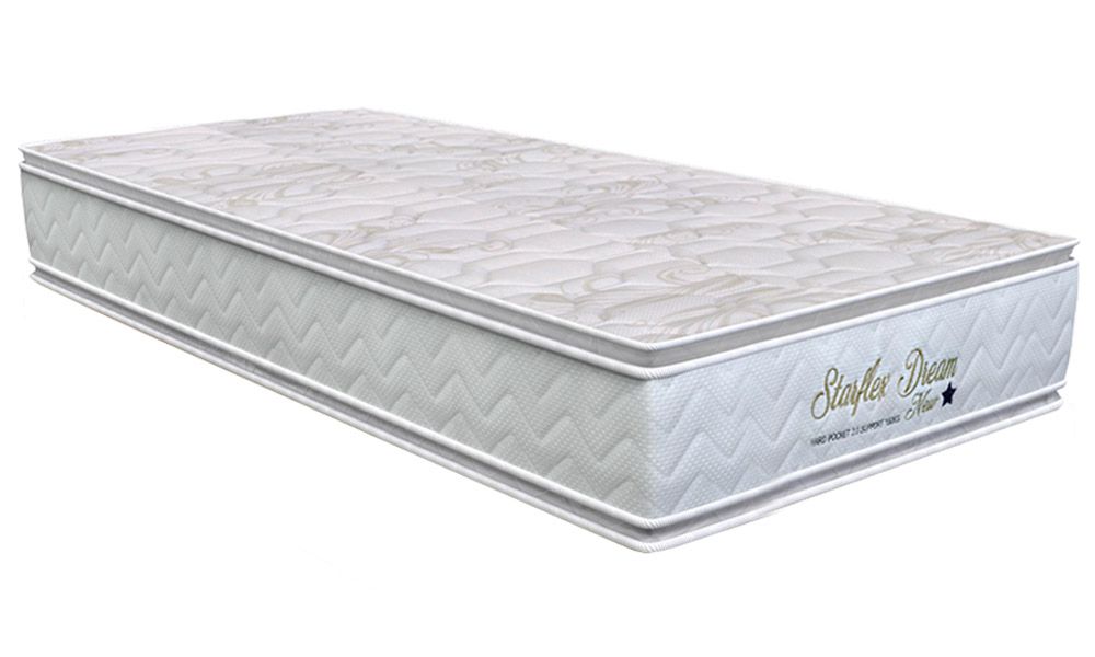 Colchão Molas Ensacadas Orthoflex Starflex NewSolteiro - 88x188x30 Colchão Molas Ensacadas Orthoflex Starflex NewSolteiro - 88x188x30