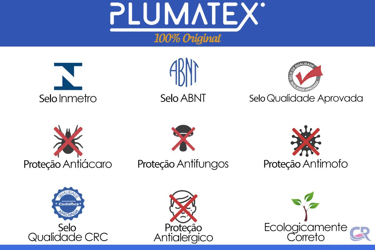 Colchão D23 Plumatex Top Line Dupla Face Colchão D23 Plumatex Top Line Dupla Face