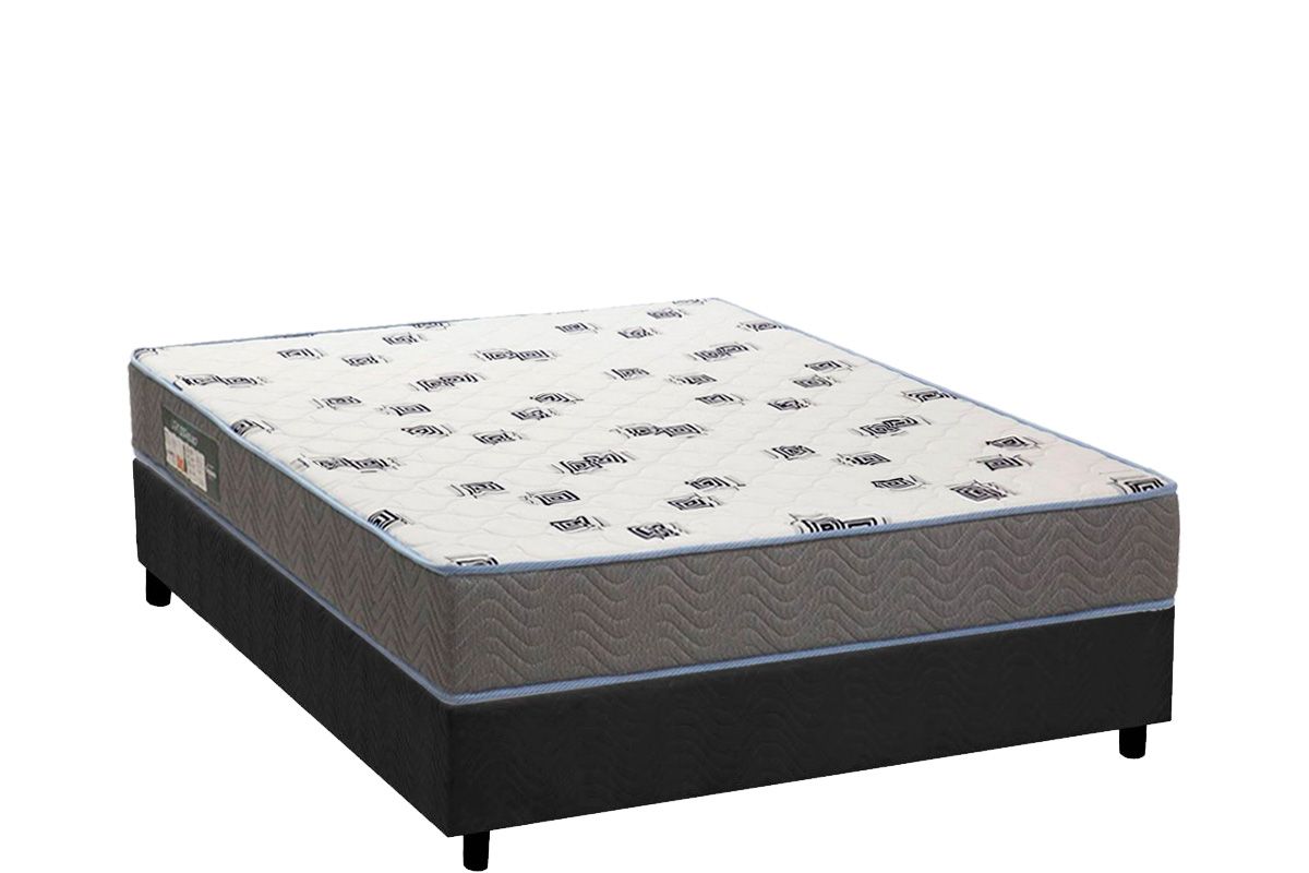Cama Box CRC +Colchão Espuma D33 Light Ortobom