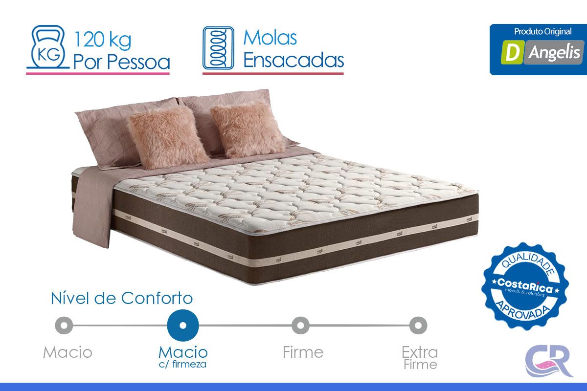 Colchão Molas Superlastic Anjos Classic Colchão Molas Superlastic Anjos Classic