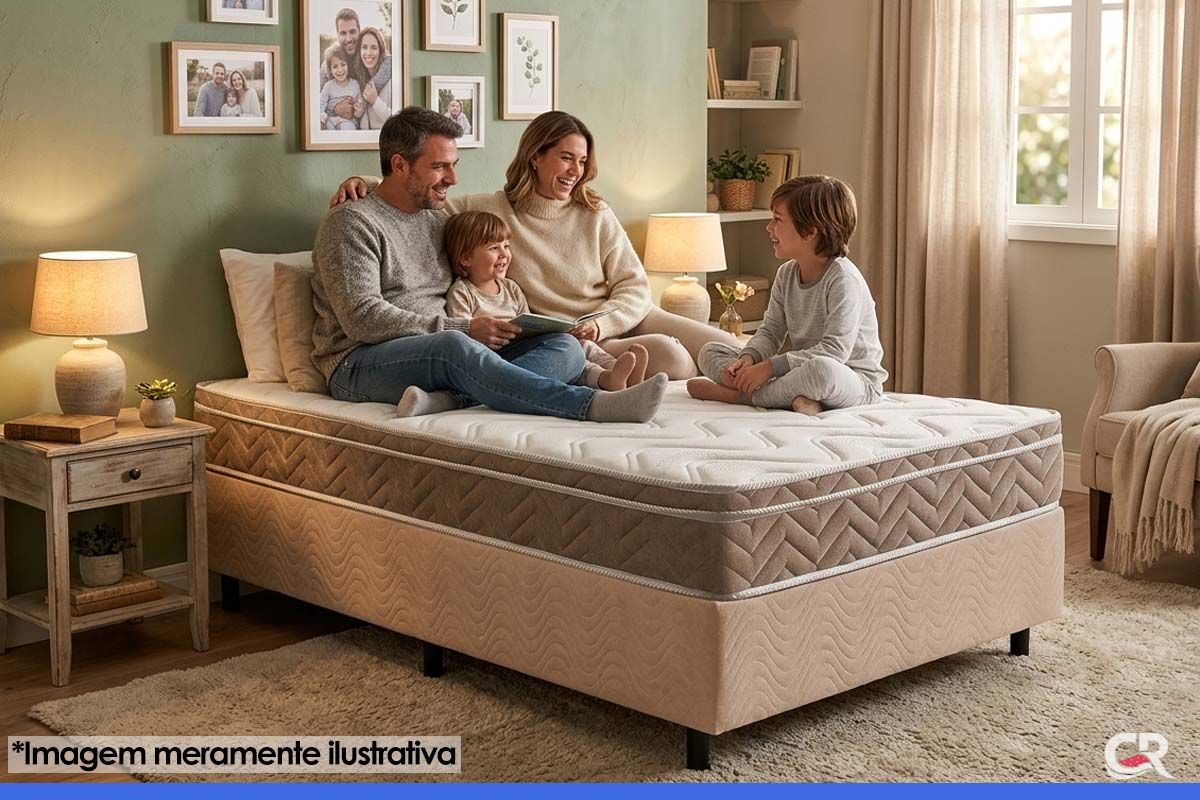 Colchão Ortopédico Paropas D33 Conforto Ultra Colchão Ortopédico Paropas D33 Conforto Ultra