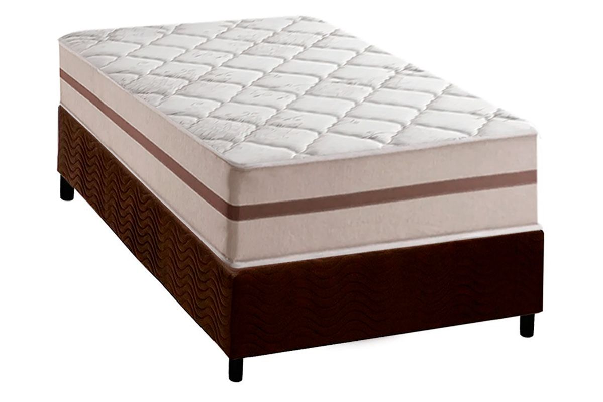 Cama Box CRC +Colchão Molas Classic Anjos