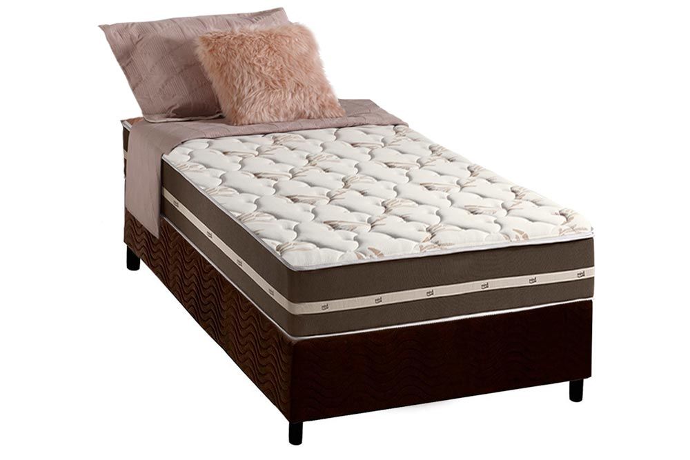 Cama Box CRC +Colchão Molas Classic Anjos