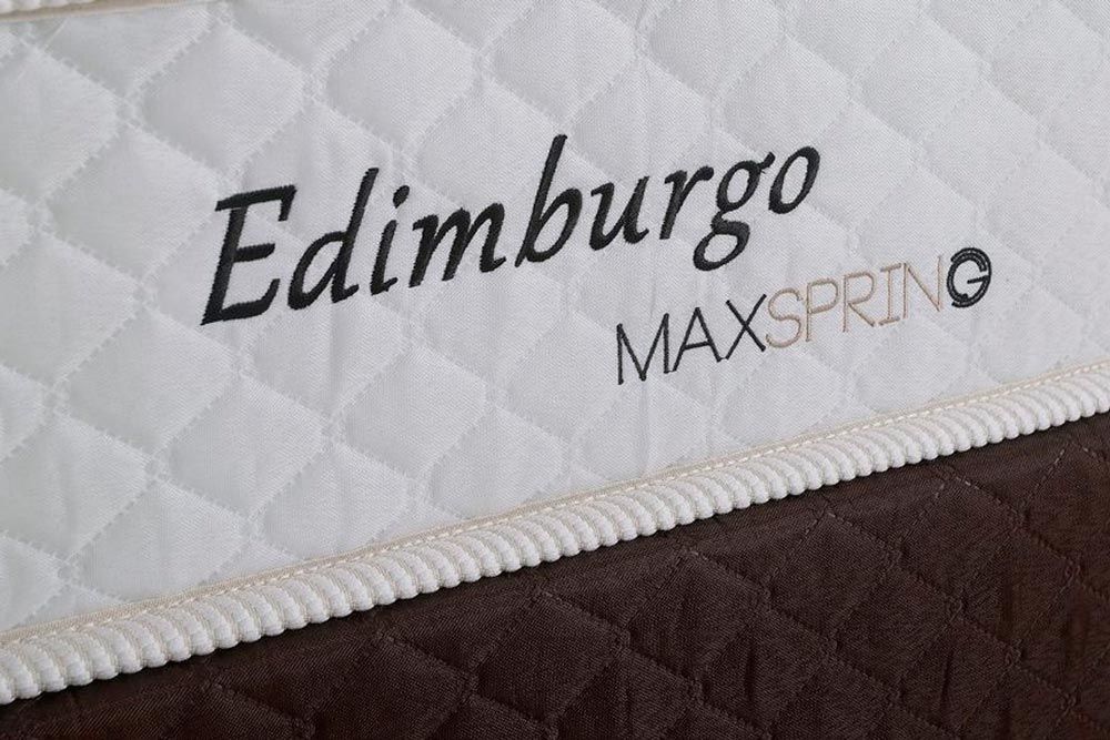 Cama Box CRC +Colchão Molas Edimburgo Herval