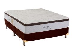 Cama Box Filhão +Colchão Molas Edimburgo Herval