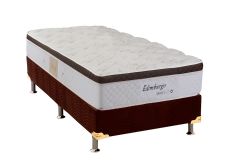 Cama Box Filhão +Colchão Molas Edimburgo Herval