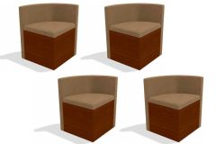 Walnut /Suede Caramelo