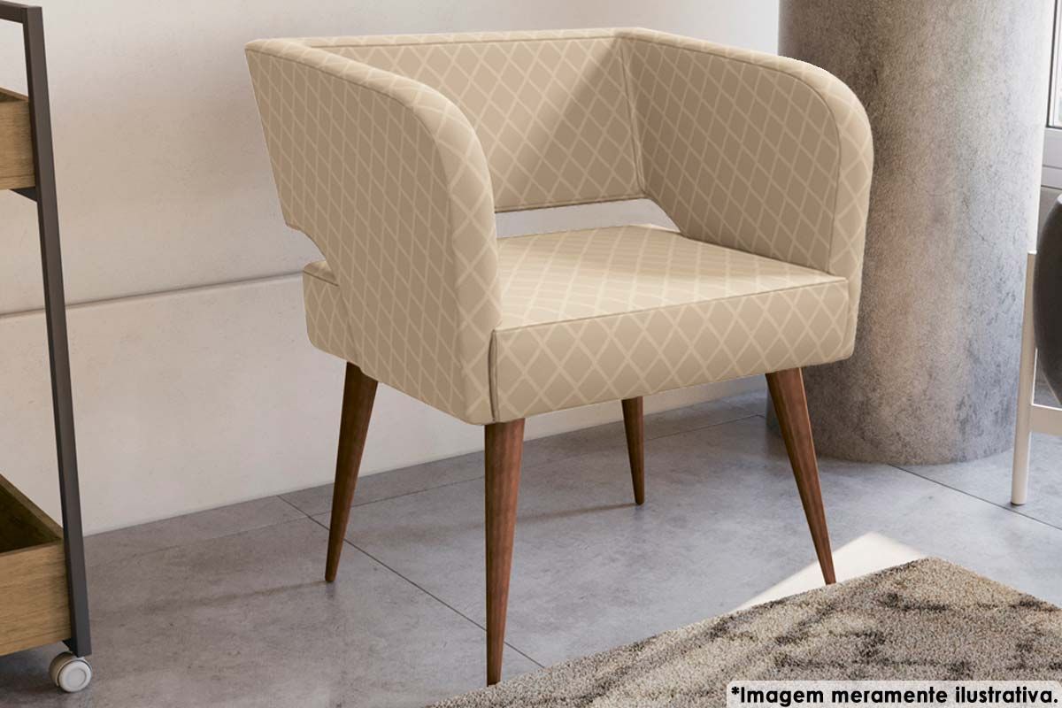 Poltrona Decorativa p/ Sala Antara Kappesberg