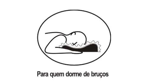 Travesseiro Espuma Cervical Caixa Ovo Pillow Luckspuma
