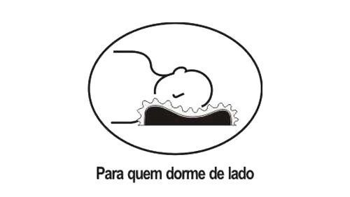 Travesseiro Espuma Cervical Caixa Ovo Pillow Luckspuma