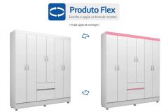 Flex Branco/Branco ou Rosa