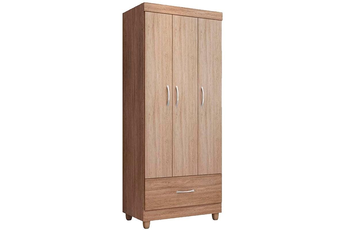 Guarda Roupa Solteiro 3 Portas e 1 Gaveta Prince Demóbile Guarda Roupa Solteiro 3 Portas e 1 Gaveta Prince Demóbile