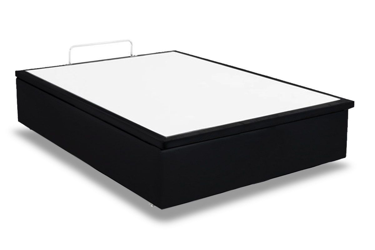 Cama Box Baú Universal Suede Nero Black - Ortobom