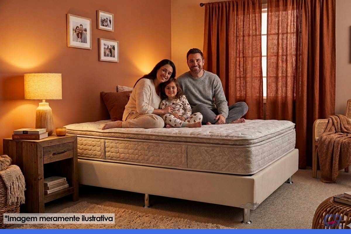 Cama Box Ortobom Physical Corano Clean Cama Box Ortobom Physical Corano Clean