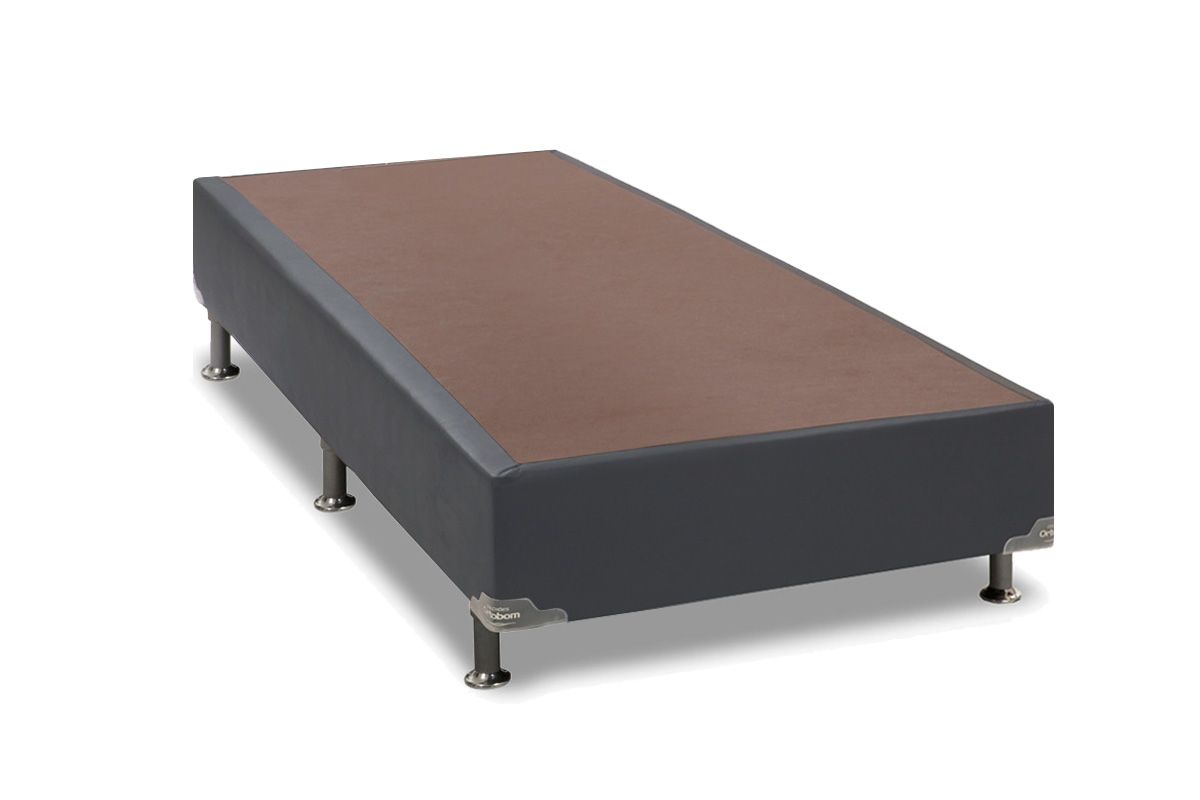 Cama Box Ortobom Physical Corano GraySolteiro - 78x188x20