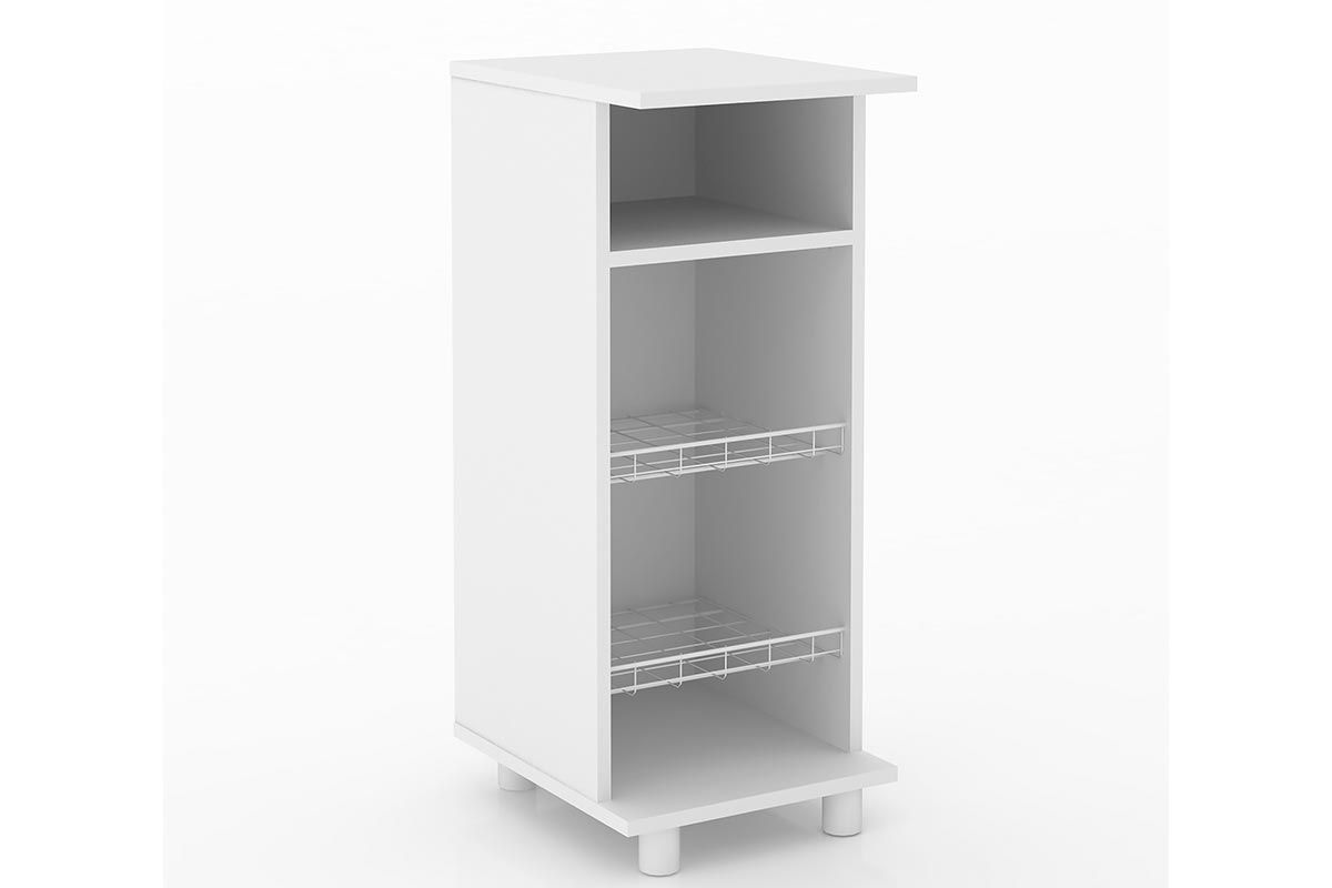 Balcão Fruteira Cozinha Tecno Mobili BF-3206 c/2 Cestos 31cm