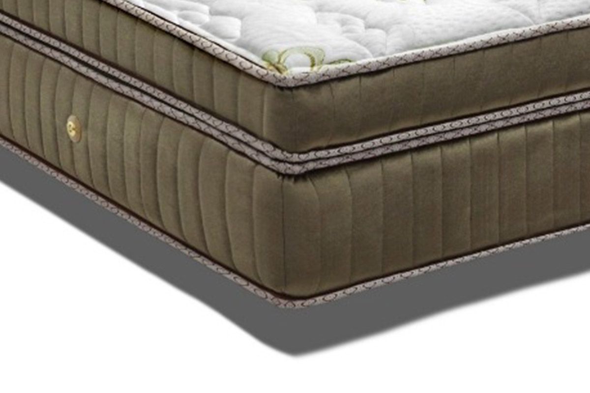 Cama Box Baú CRC +Colchão Molas Ultra Gel Ortobom