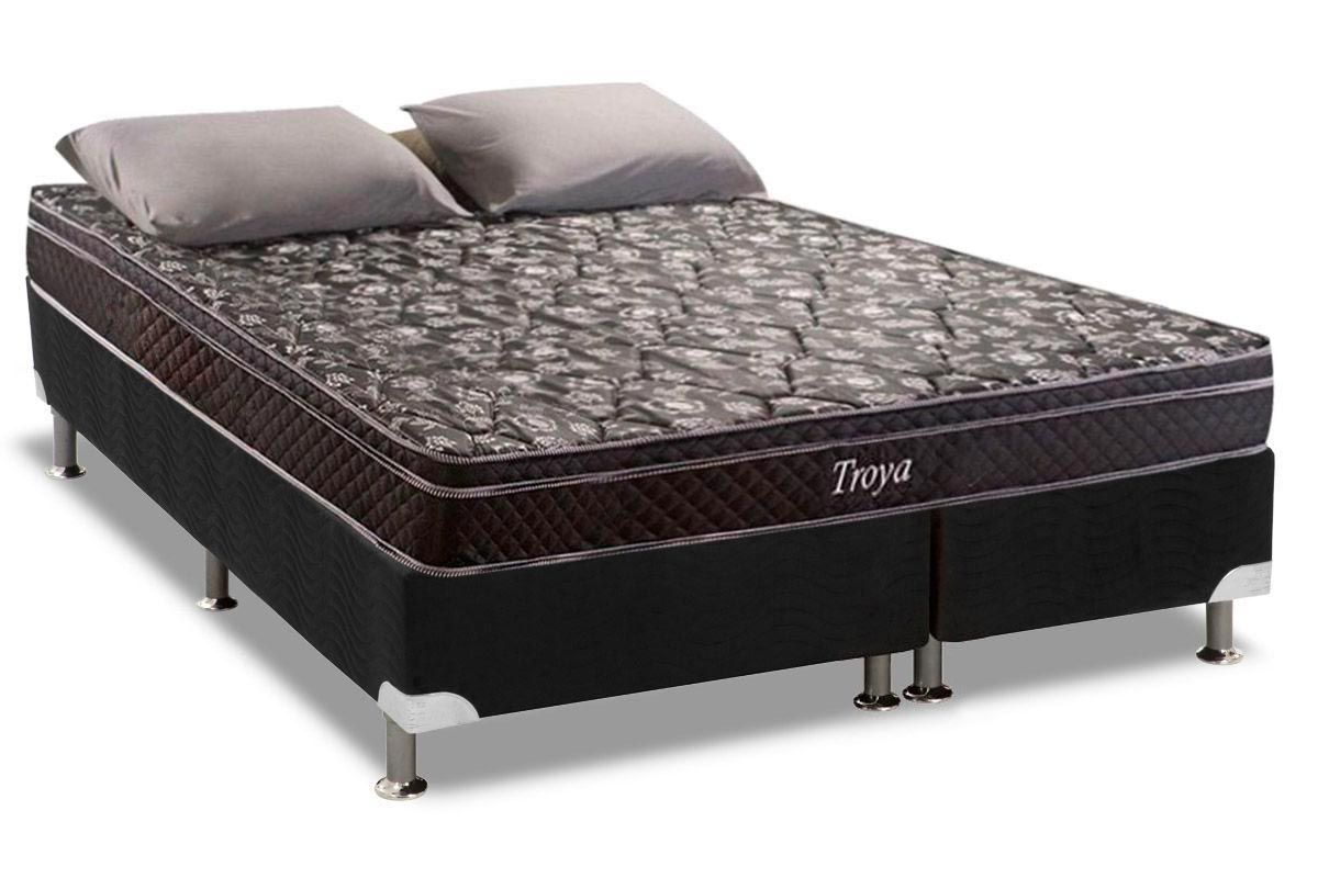 Cama Box CRC +Colchão Molas Troya Herval