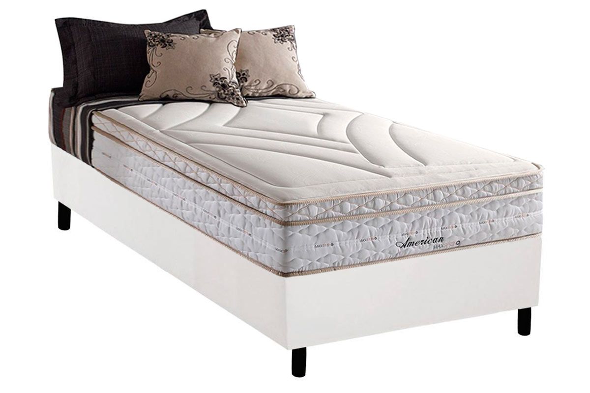 Cama Box CRC +Colchão Molas American Herval