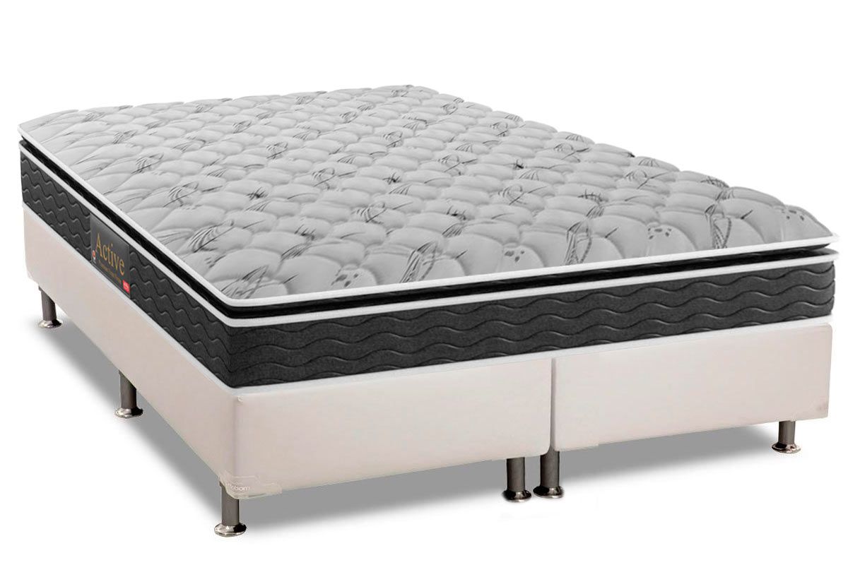Cama Box CRC +Colchão D33 Active Premium Probel
