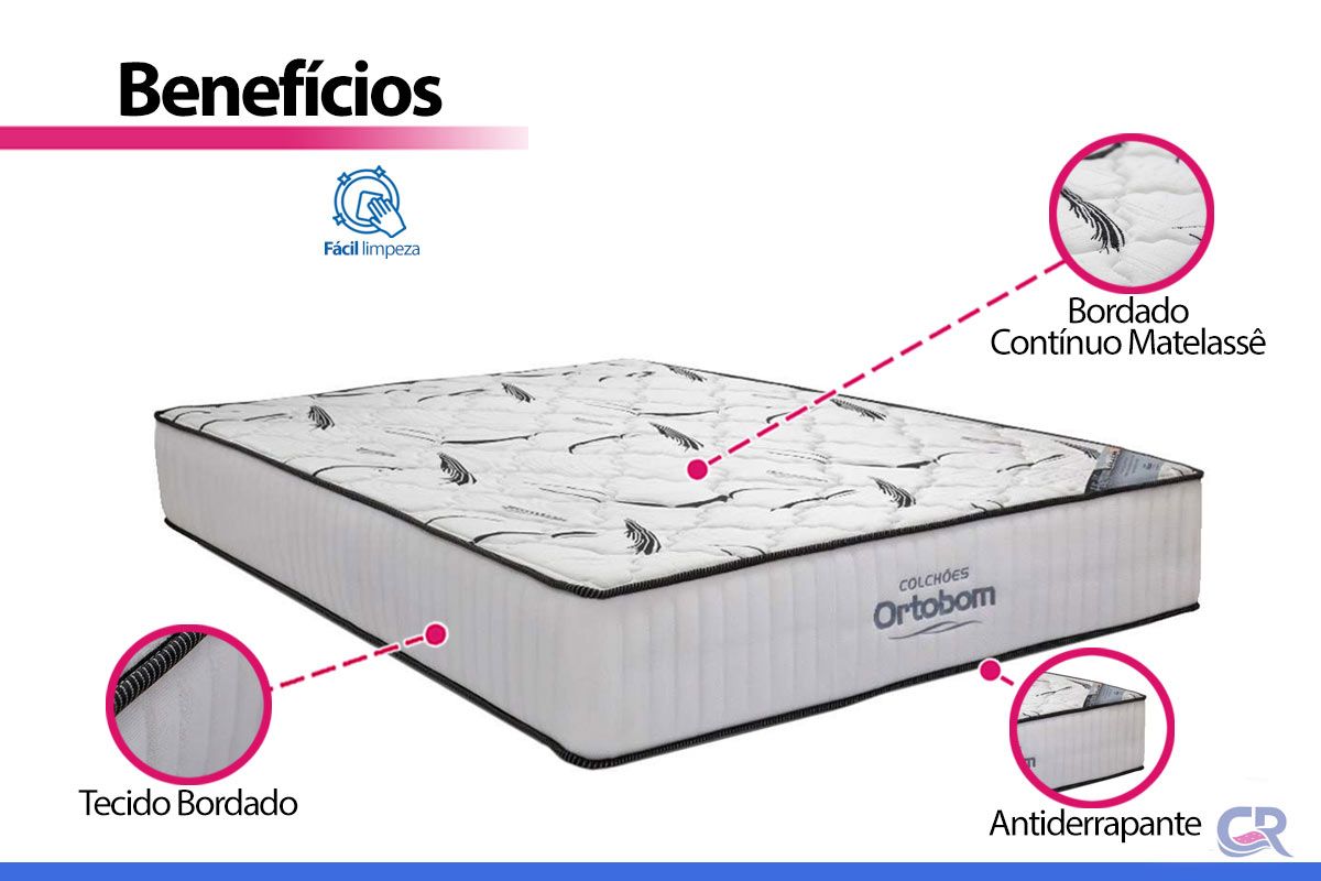 Colchão D45 Ortobom Hight Foam