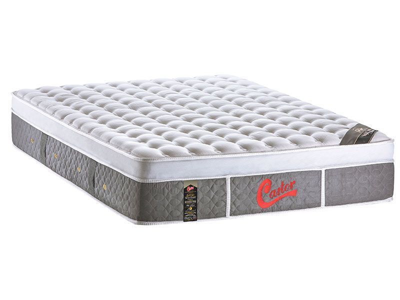Colchão Molas Ensacadas Castor G Star Light PlushKing - 193x203x34