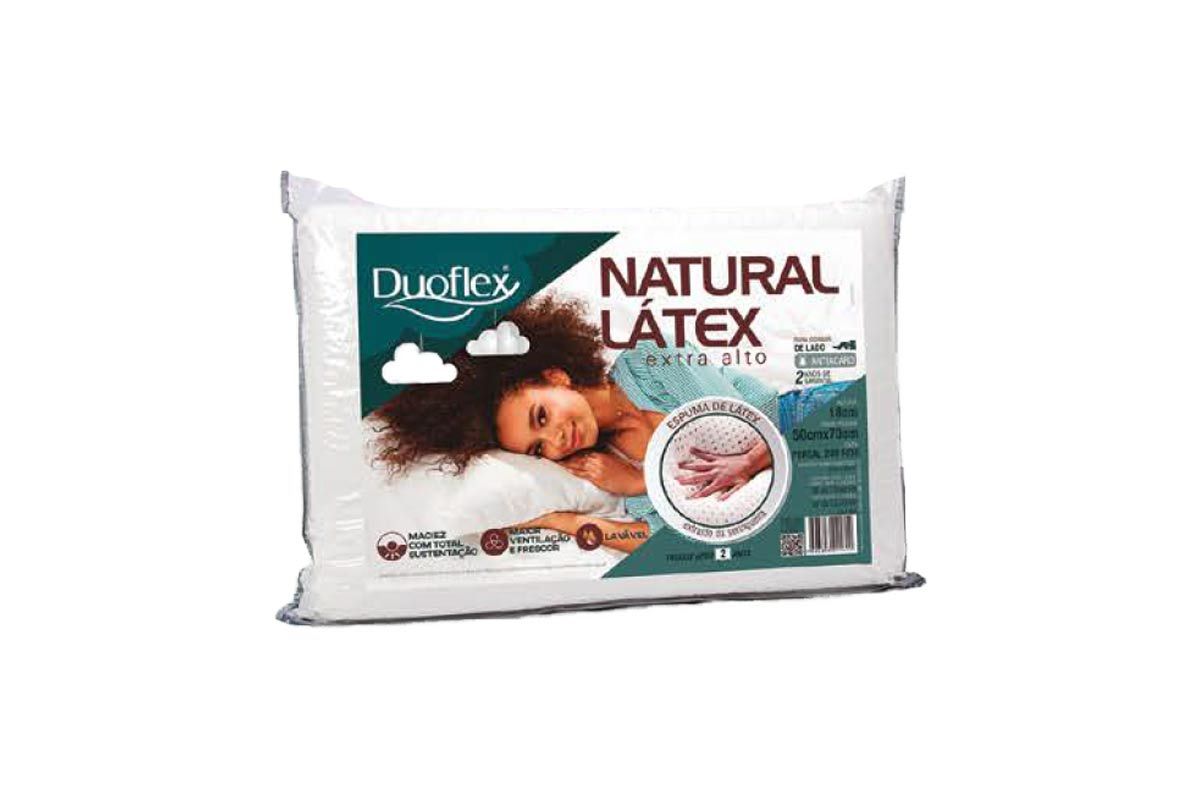 Travesseiro Látex Natural Extra Alto LN1101 Duoflex50x70