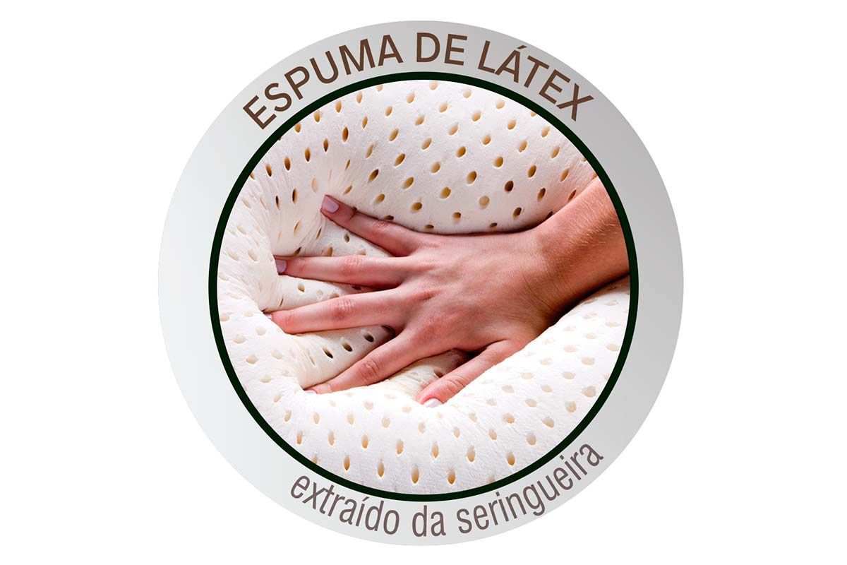 Travesseiro Látex Natural Extra Alto LN1101 Duoflex