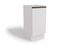 Balcão Cozinha Kappesberg Maxxi G741 c/1 Porta s/Tampo 40cm - Branco