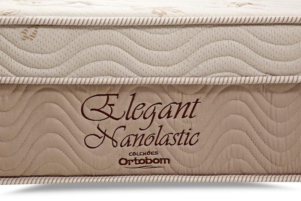Cama Box Baú CRC +Colchão Molas Elegant Ortobom