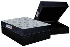 Cama Box Baú Filhão +Colchão Ortopédico Sogni Orthoflex